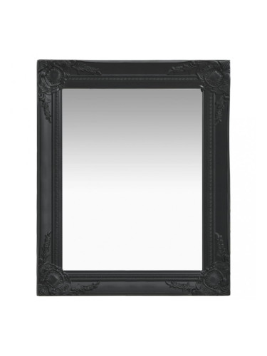 Sonata Стенно огледало, бароков стил, 50х60 см, черно