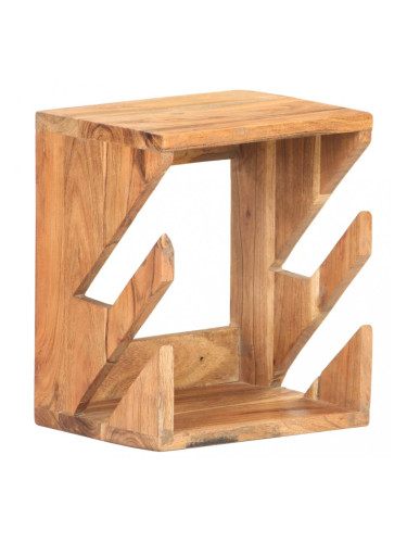 Sonata Стенна стойка за скейтборд, 25x20x30 см, акация масив