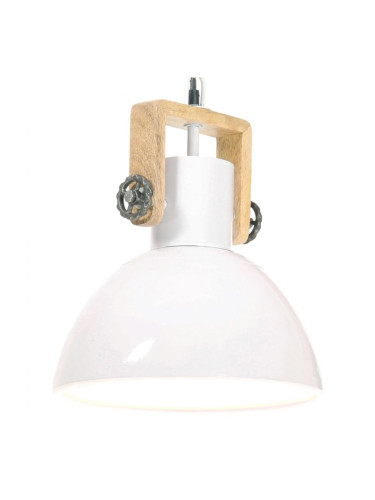 Sonata Индустриална пенделна лампа 25 W бяла кръгла 30 см E27