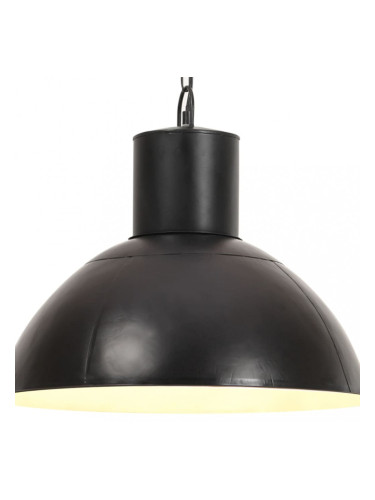 Sonata Пенделна лампа 25 W черна кръгла 48 см E27