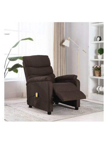 Sonata Масажен реклайнер, кафяв, текстил