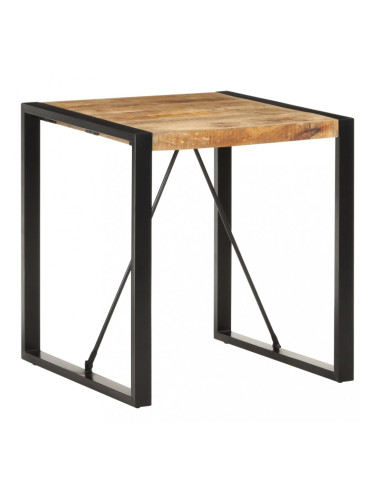 Sonata Трапезна маса, 70x70x75 cм, грубо мангово дърво масив