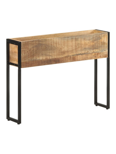 Sonata Плантер, 90x20x68 см, грубо мангово дърво