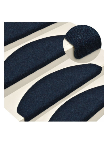 Sonata Самозалепващи стелки за стъпала, 15 бр, тъмносини, 65x21x4 см