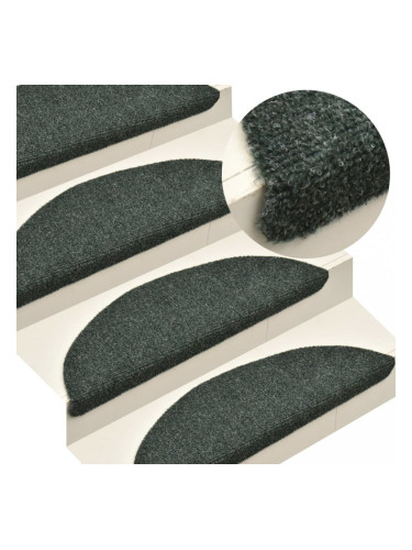 Sonata Самозалепващи стелки за стъпала, 15 бр, зелени, 65x21x4 см