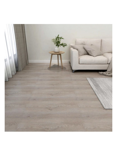 Sonata Самозалепващи подови дъски, 55 бр, PVC, 5,11 м², таупе