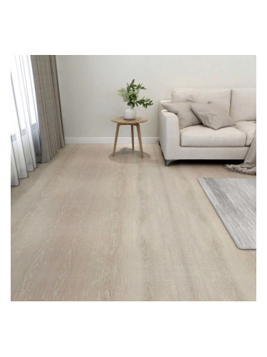 Sonata Самозалепващи подови дъски, 55 бр, PVC, 5,11 м², бежови