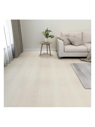 Sonata Самозалепващи подови дъски, 55 бр, PVC, 5,11 м², бежови