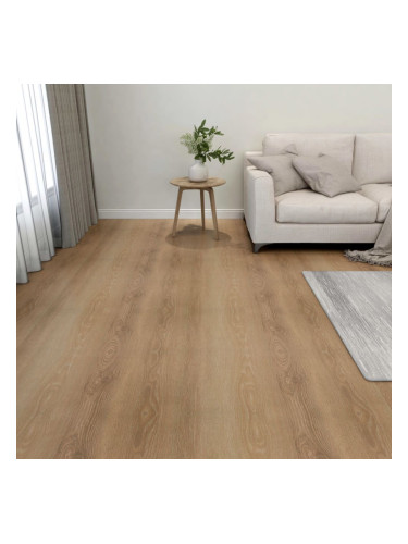 Sonata Самозалепващи подови дъски, 55 бр, PVC, 5,11 м², кафяви