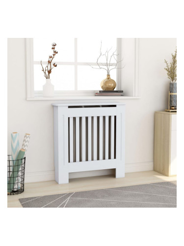 Sonata МДФ параван за радиатор, бял, 78 см