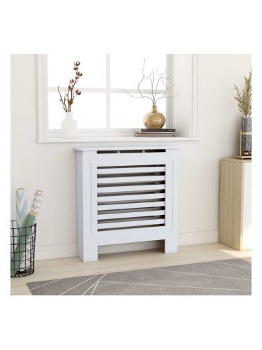 Sonata МДФ параван за радиатор, бял, 78 см