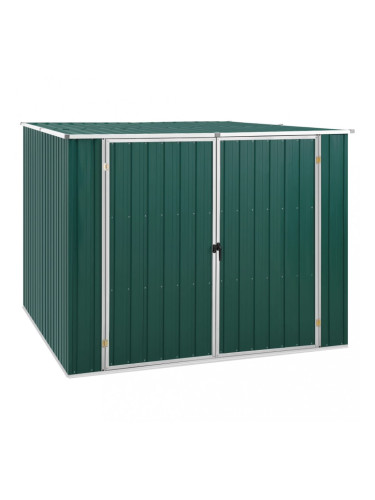 Sonata Градинска барака, зелена, 195x198x159 см, поцинкована стомана