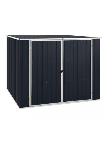 Sonata Градинска барака, антрацит, 195x198x159 см, поцинкована стомана