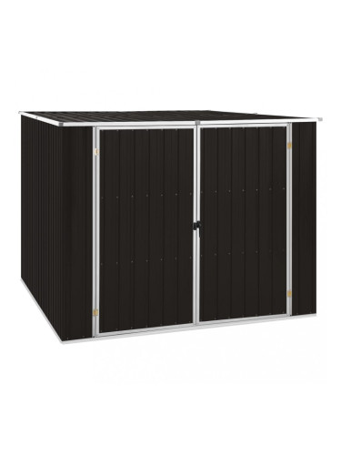 Sonata Градинска барака, кафява, 195x198x159 см, поцинкована стомана