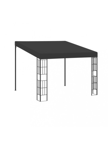 Sonata Шатра за стенен монтаж, 3x3 м, антрацит, текстил