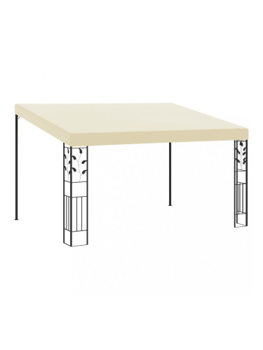 Sonata Шатра за стенен монтаж, 4x3x2,5 м, кремава