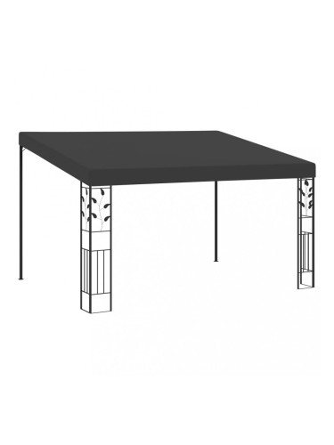 Sonata Шатра за стенен монтаж, 4x3x2,5 м, антрацит