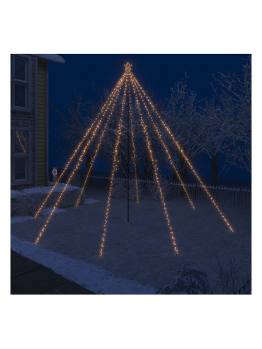 Sonata Коледна елха водопад за закрито и открито 800 LED 5 м