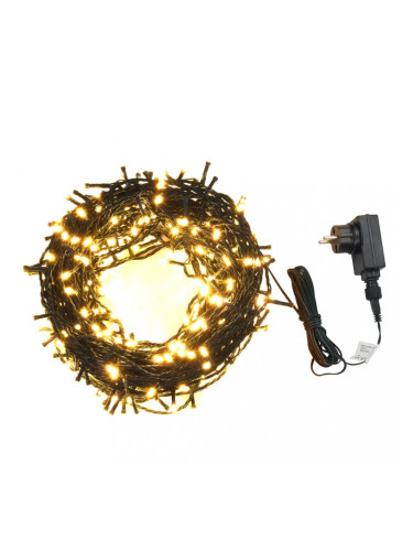 Sonata Светещ стринг 2000 LED закрито и открито 200 м IP44 топло бял