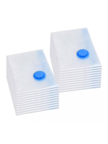 Sonata Вакуумни пътни чанти за съхранение на дрехи, 120x70 см, 20 бр