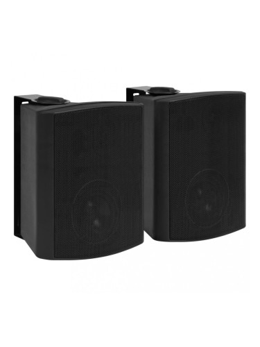 Sonata Стенни стерео говорители, 2 бр, черни, вътрешни/външни, 120 W