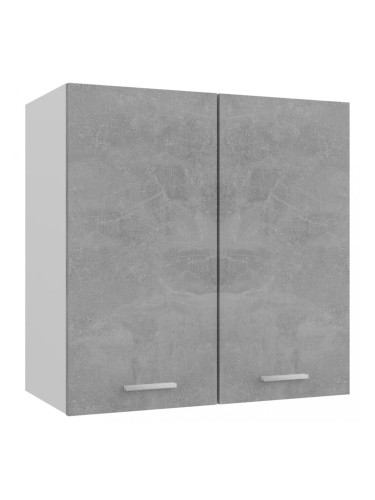 Sonata Висящ шкаф, бетонно сив, 60x31x60 см, ПДЧ