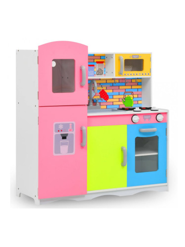 Sonata Детска кухня за игра, МДФ, 80x30x85 см, многоцветна