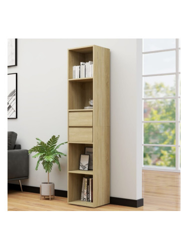 Sonata Шкаф библиотека, дъб сонома, 36x30x171 см, ПДЧ