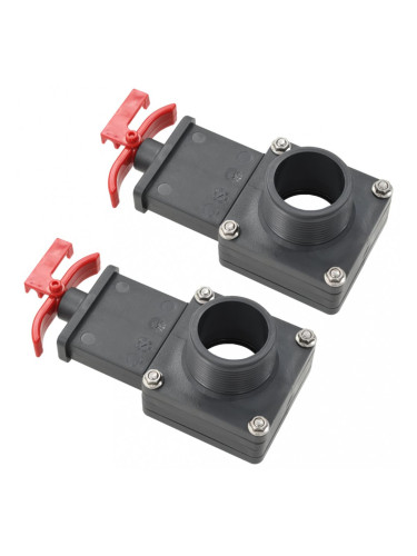 Sonata Вентили за басейни, 2 бр, 1,5"