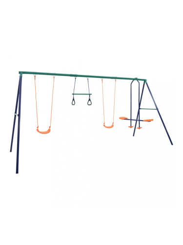 Sonata Комплект гимнастически халки и люлки с 4 седалки, стомана