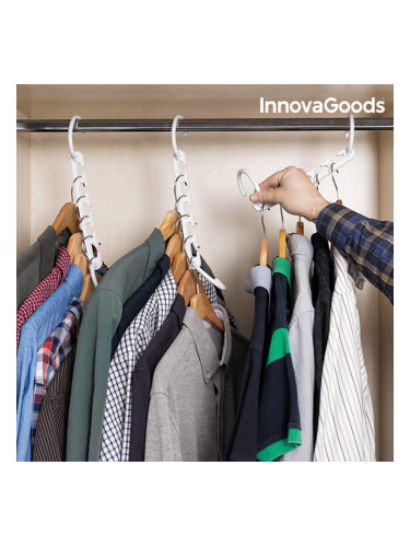 Органайзер на Закачалки за 40 Облекла InnovaGoods (24 Броя)