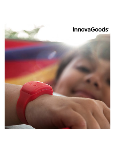 Гривна Против Комари от Цитронела InnovaGoods - Червен