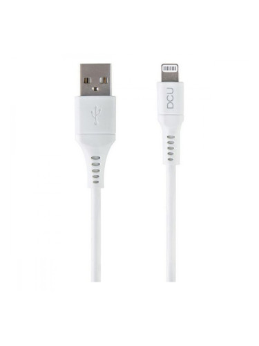 Кабел USB към Lightning DCU 34101290 Бял (1M)