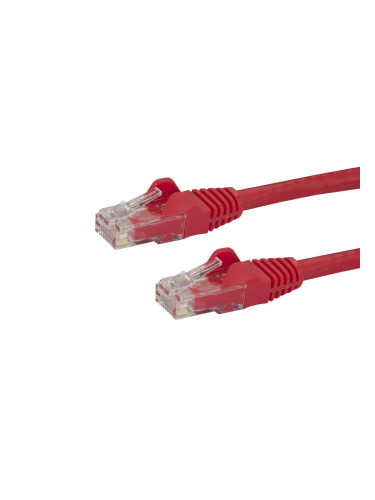 UTP категория 6 твърд мрежови кабел Startech N6PATC50CMRD         0,5 m