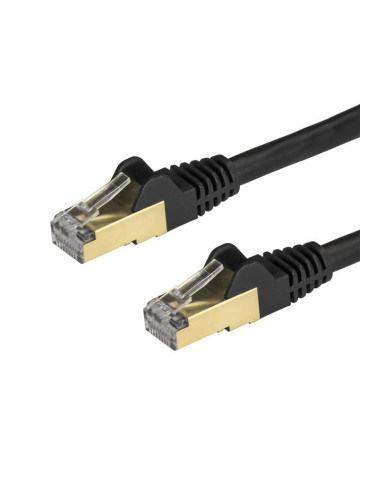 UTP категория 6 твърд мрежови кабел Startech 6ASPAT150CMBK        1,5 m Черен