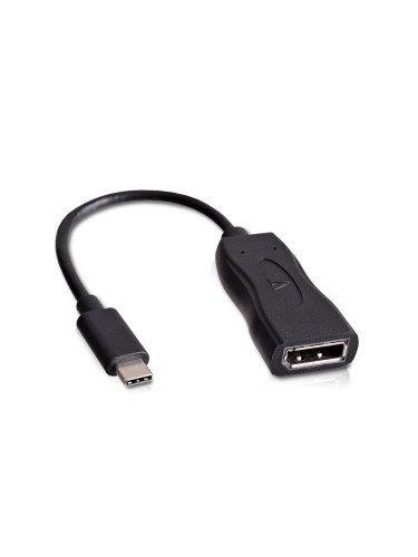 Адаптер за USB C към DVI V7 V7UCDP-BLK-1E        Черен