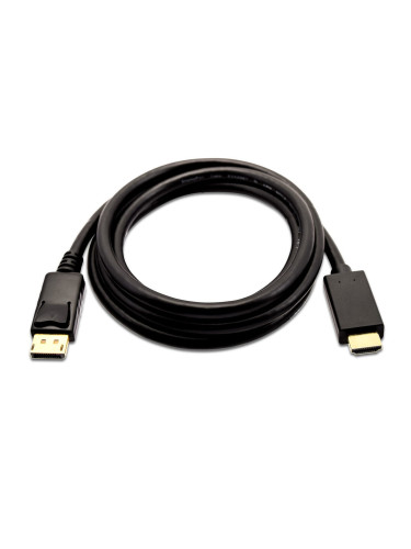 Кабел DisplayPort Mini към HDMI V7 V7MDP2HD-02M-BLK-1E  Черен