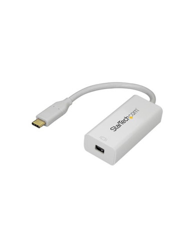 Адаптер за USB C към Mini DisplayPort Startech CDP2MDP              Бял 4K Ultra HD