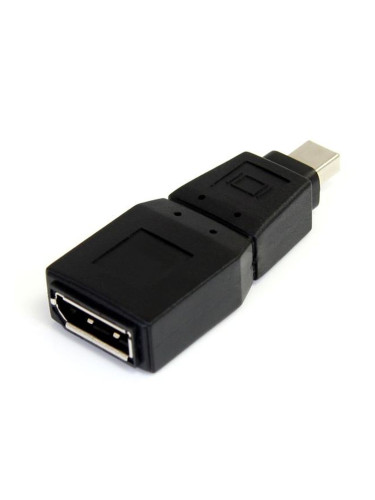Адаптер за мини DisplayPort към DisplayPort Startech GCMDP2DPMF           Черен