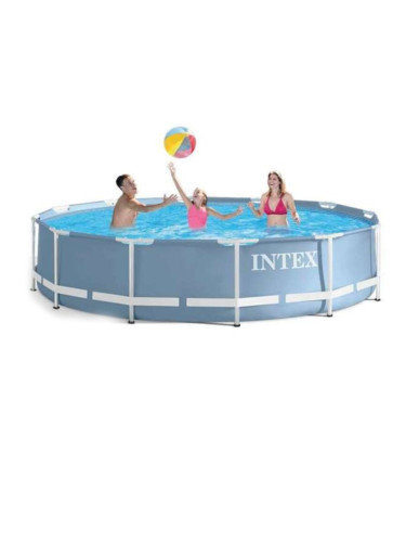 Басейн Подвижен Intex Prism Frame 6503 L (366 x 76 cm) Кръгъл