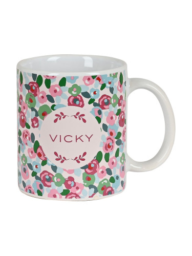 Чаша Vicky Martín Berrocal Rosebloom Керамика Многоцветен (350 ml)