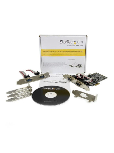 PCI карта Startech PEX4S553             (4 порта)