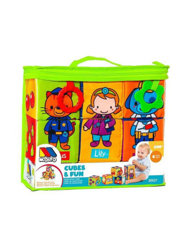 Мек Образователни Блокчета Moltó (6 pcs)