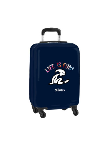 Куфар за каюта El Niño Life is Fun Многоцветен 20'' (34.5 x 55 x 20 cm)