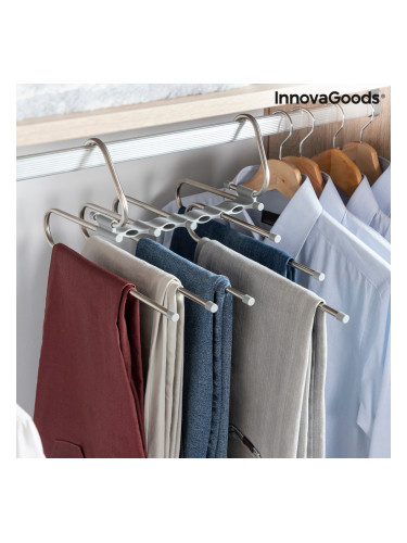 Многократна Закачалка за Панталони 5 в 1 Havser InnovaGoods