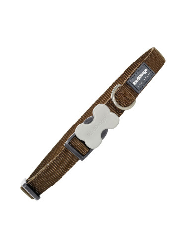 Кучешки Нашийник Red Dingo, Кафяв, 2,5 x 41-63 cm