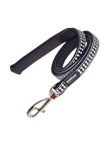 Кучешка Каишка Red Dingo Светлоотразителен Черен (2 x 120 cm)