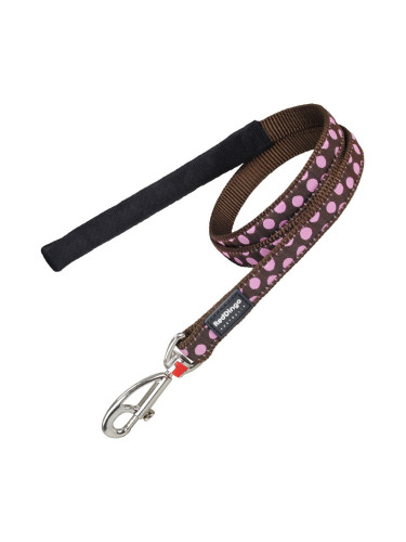 Кучешка Каишка Red Dingo Кафяв Точки (2 x 120 cm)