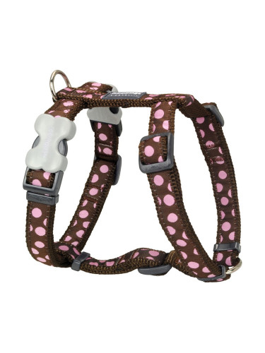 Каишка за Куче Red Dingo Style Розов Грах 46-76 cm