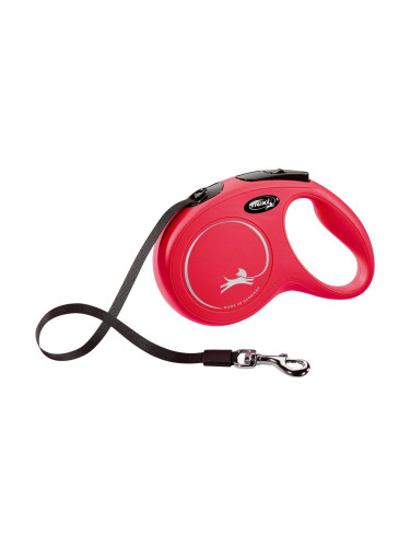 Кучешка Каишка Flexi NEW CLASSIC 3m Червен Размер XS